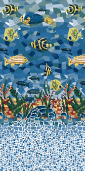 Aquarium Tile/Marine Print
