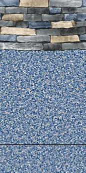 Hanover Tile/Oceanstone Print
